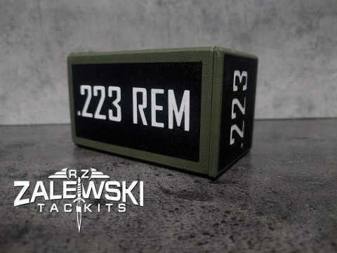 Pudełko na amunicję .223 REM lub 5,56 x 45 mm Pudełko na amunicję .223 REM lub 5,56 x 45 mm