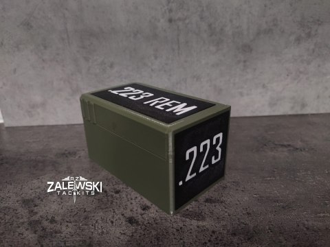 Pudełko na amunicję .223 REM lub 5,56 x 45 mm Pudełko na amunicję .223 REM lub 5,56 x 45 mm