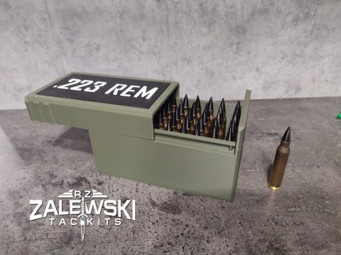 Pudełko na amunicję .223 REM lub 5,56 x 45 mm Pudełko na amunicję .223 REM lub 5,56 x 45 mm