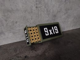 Pudełko na amunicję 9 x 19 mm